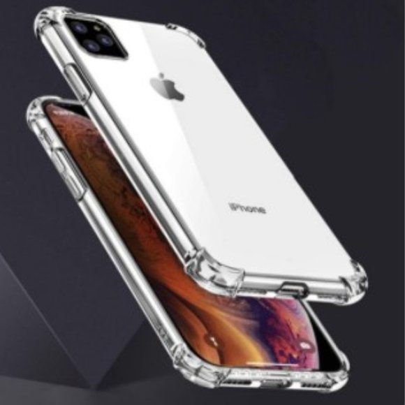 3 pk. of Shock Absorption Crystal Clear Phone Case - Picture 2 of 7